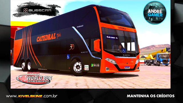 BUSSCAR VISSTA BUSS DD - VIAÇÃO CATEDRAL BLACK