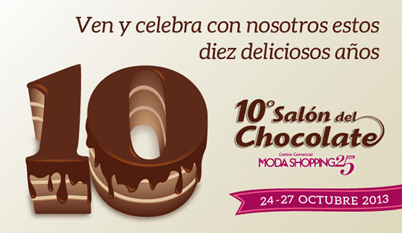 10º Salón del Chocolate en Moda Shopping, del 24 al 27 de octubre de 2013