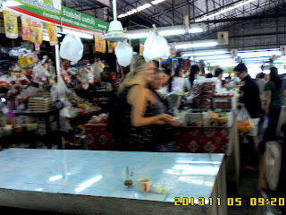 Morning Tourist in ChiangMai City have been out from the City to Sunsai District  Visit and explore local Market