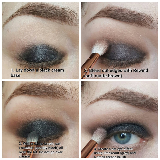 VICE 2 TUTORIAL/URBAN DECAY/BLUE SMOKEY EYES/GOLD/SWATCHES