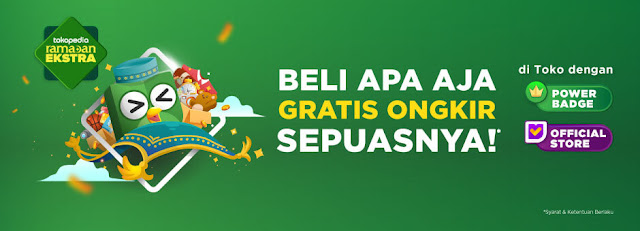 #Tokopedia - #Promo Voucher Beli Apa Saja GRATIS ONGKIR (s.d 16 Mei 2019)