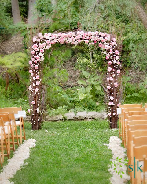 Birch Wedding Arch