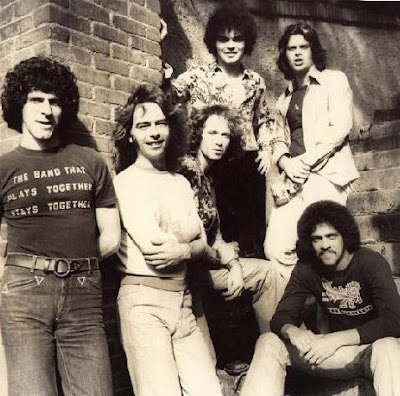 1977 Photo Top row Jamie James and Tony DeSanti bottom row Goldy McJohn