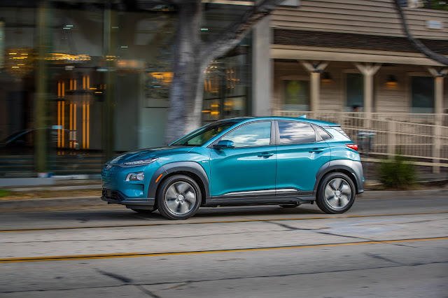 The 2019 Hyundai Kona Electric - Ceramic Blue Color