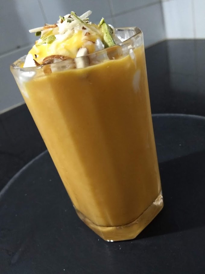 Mango Mastani Recipe- How to make Mango Mastani 