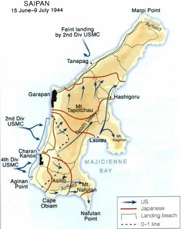 Wars and Battles: Battle of Saipan