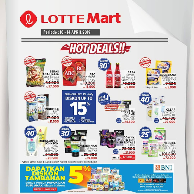 #LotteMart - #Promo #Katalog Weekend Periode 10 - 14 April 2019