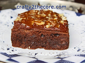 ~TURTLE BROWNIES GALORE~ Layered brownie smothered with melted chocolate and drizzled with caramel and pecans~