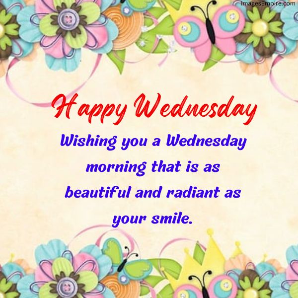 Good Morning Happy Wednesday Blessings Images