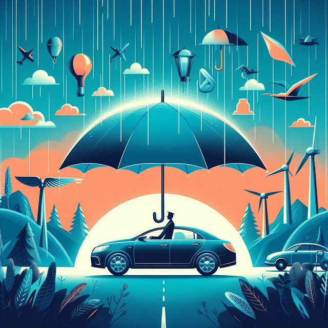 مظلات السيارات