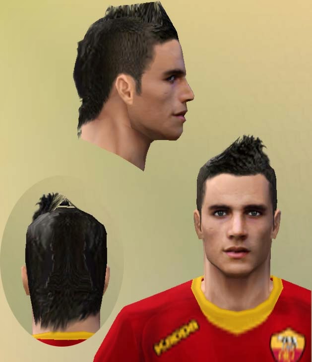 Face and Hair Balotelli & Lamela