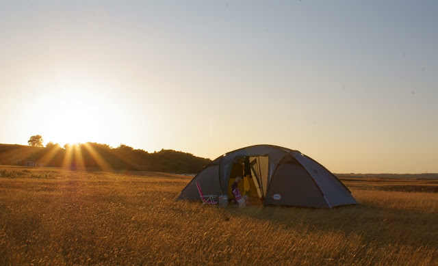 Vildcamping på Haväng