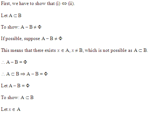 Solutions Class 11 Maths Chapter-1 (Sets)Miscellaneous Exercise