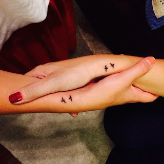 tatuajes amigas pajaros