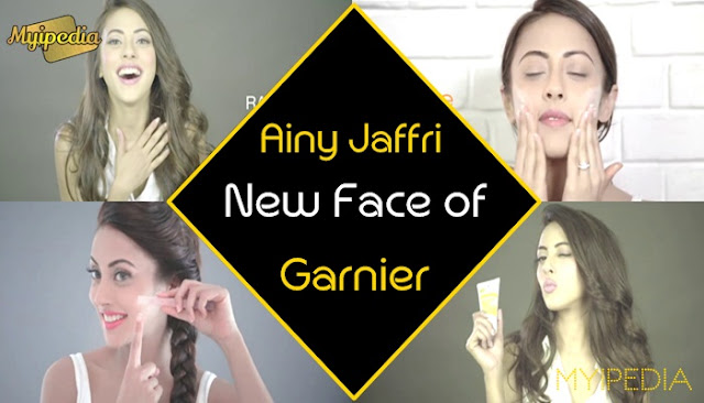 Ainy Jaffri New Face of Garnier Light Fairness Scrub BTS