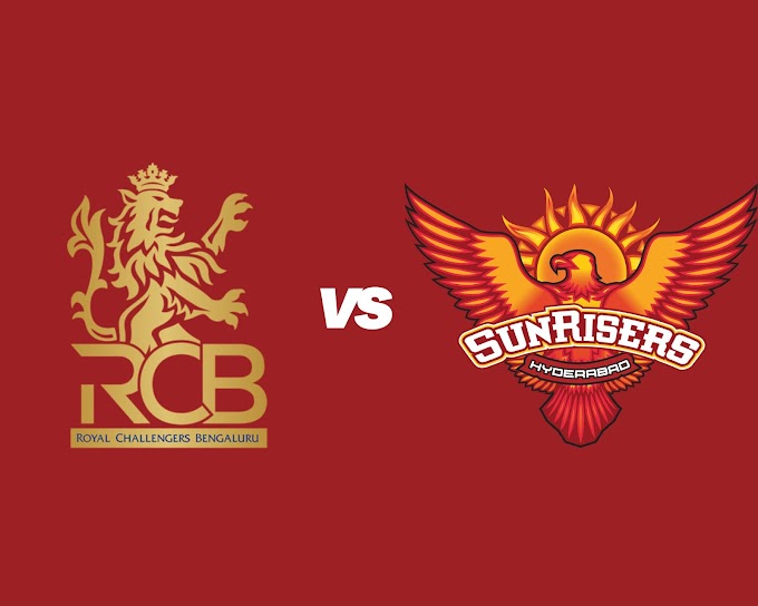 Edge of the Seat: Real-Time Updates on RCB vs SRH Showdown
