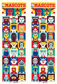 NBA Mascots Screen Print by Dave Perillo x Phenom Gallery