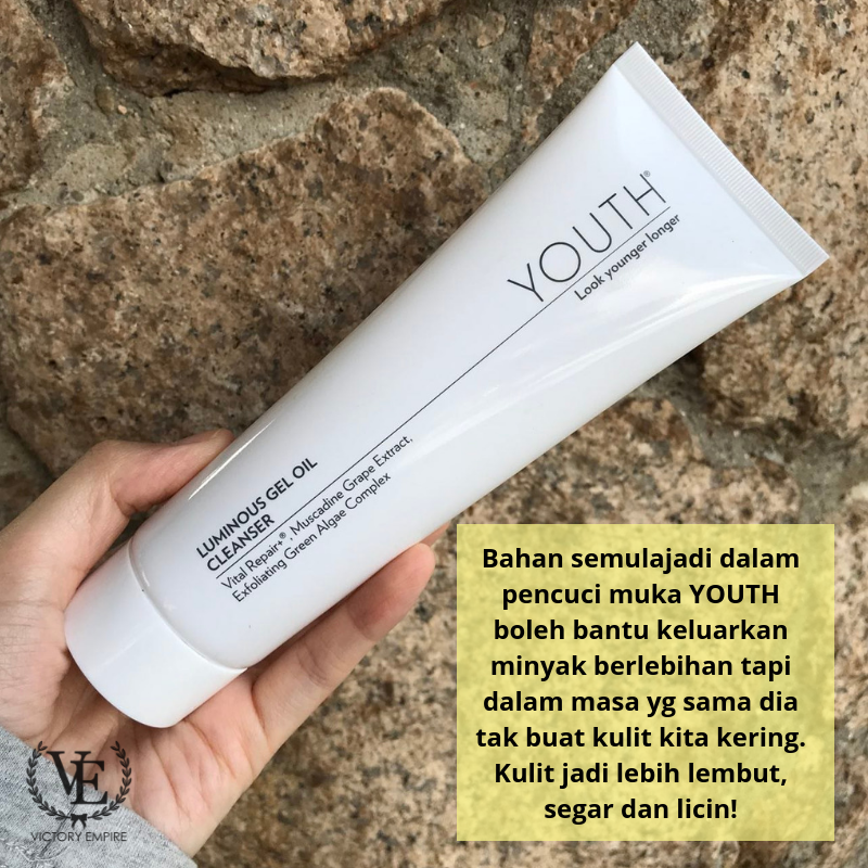 Pencuci Muka Youth Shaklee Untuk Kulit Berminyak