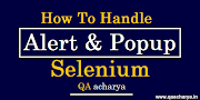 How to Handle Alerts and Popup in Selenium using Java 