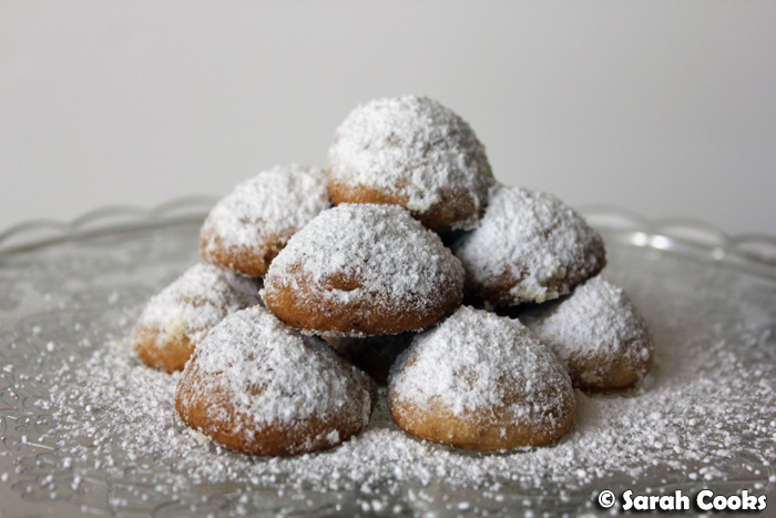 I made these Mexican wedding cakes when I wanted a something small and sweet