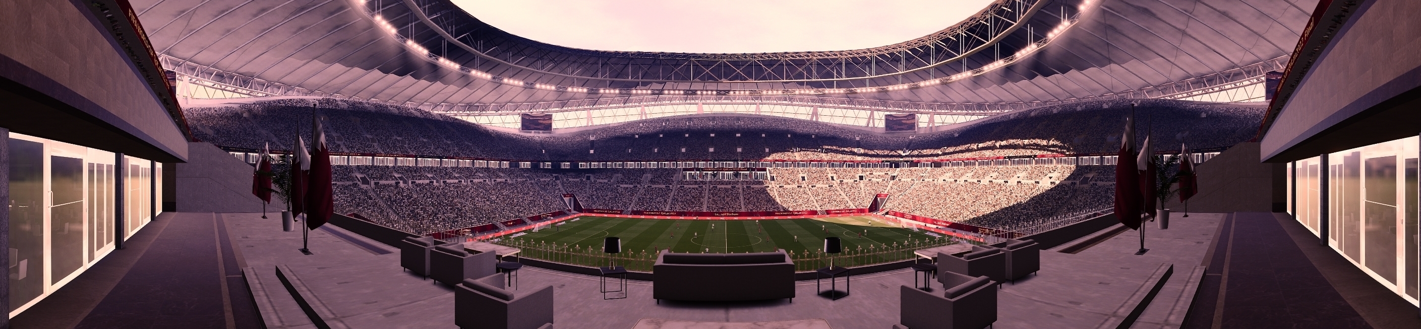 PES 2021 Lusail Iconic Stadium | FIFA World Cup Qatar 2022