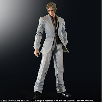 Square Enix Play Arts Kai Final Fantasy VII Advent Children Rufus Shinra Figure