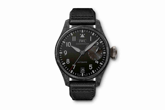 Description of IWC Big Pilot's Automatic Watch Edition Black Carbon IW506101 Replica
