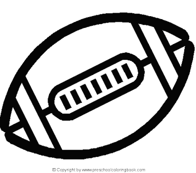 American Football Sports Coloring Pages 