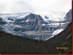 Glaciers in Jasper NP
