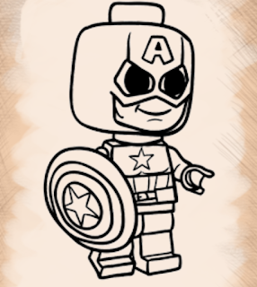 Captain America LEGO