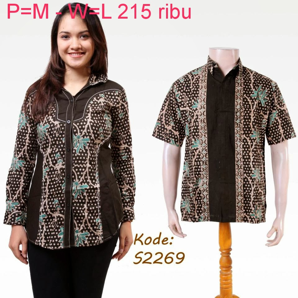  Baju  Batik  Pasangan  Untuk Pesta  Model Baju  Batik 