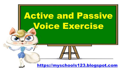 Active and Passive Voice Exercise