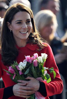 Kate Middleton at National Football Stadium in Belfast