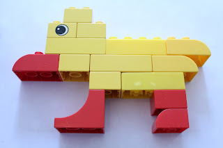 duplo duck, busy bag