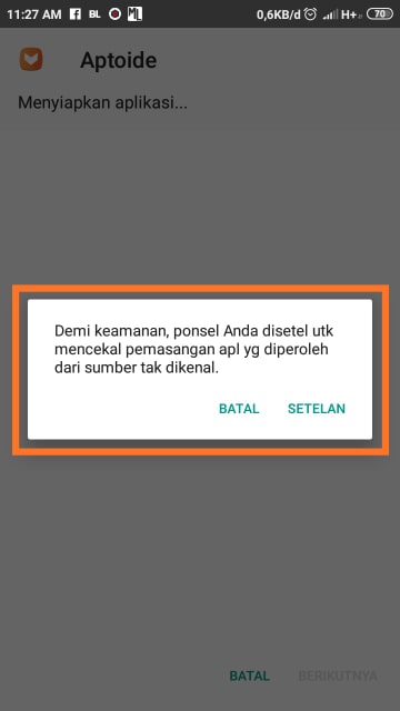 Cara Instal File APK di Android