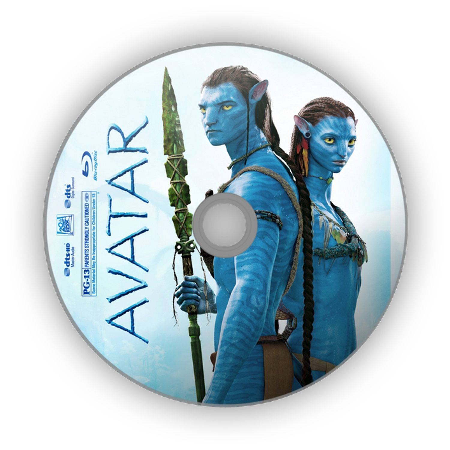 Avatar Movie Dvd Label Art