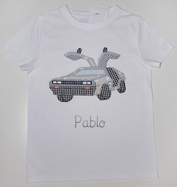 camiseta delorean personalizada