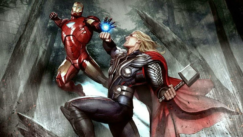 Thor Comic Character - Thor Vs Ironman