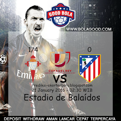 "Agen Bola - Prediksi Skor Celta Vigo vs Atl. Madrid Posted By : Prediksi-skorterbaru.blogspot.com"