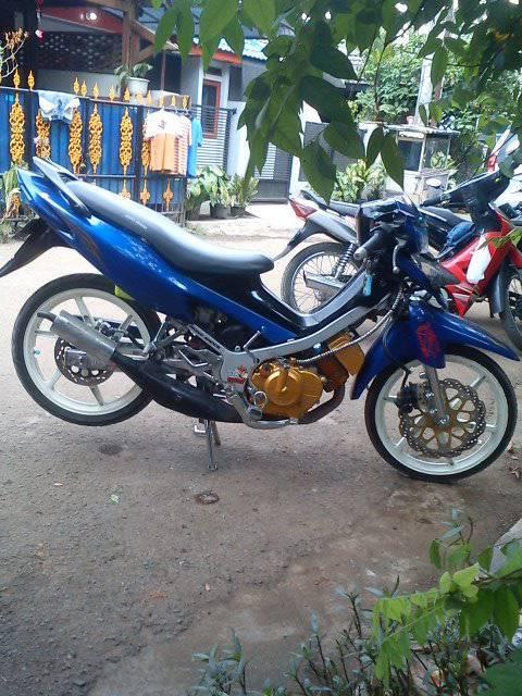 GALLERY MOTOR SPORT MODIFIKASI SUZUKI SATRIA 120 R MODIFIKASI