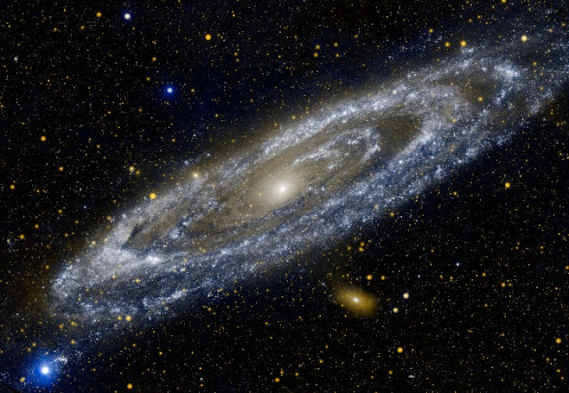 The galaxy Andromeda.