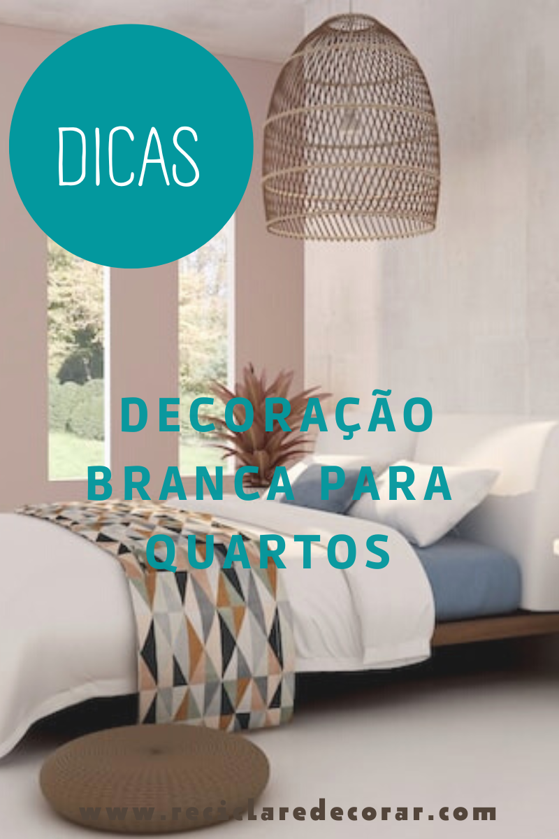 Decoração branca para quartos