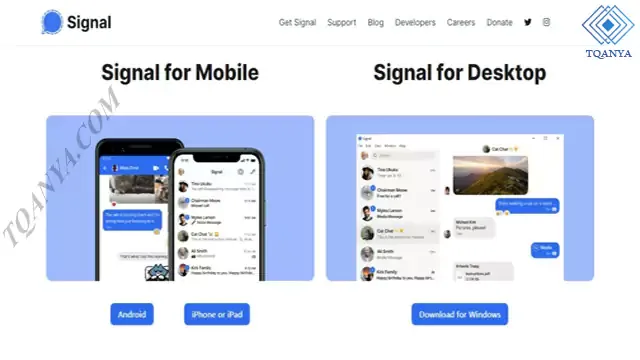 download signal app for mobile and pc for free