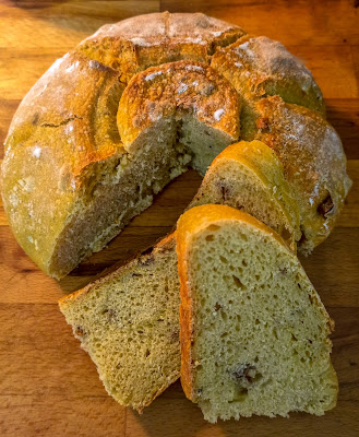 Pan de calabaza y nueces