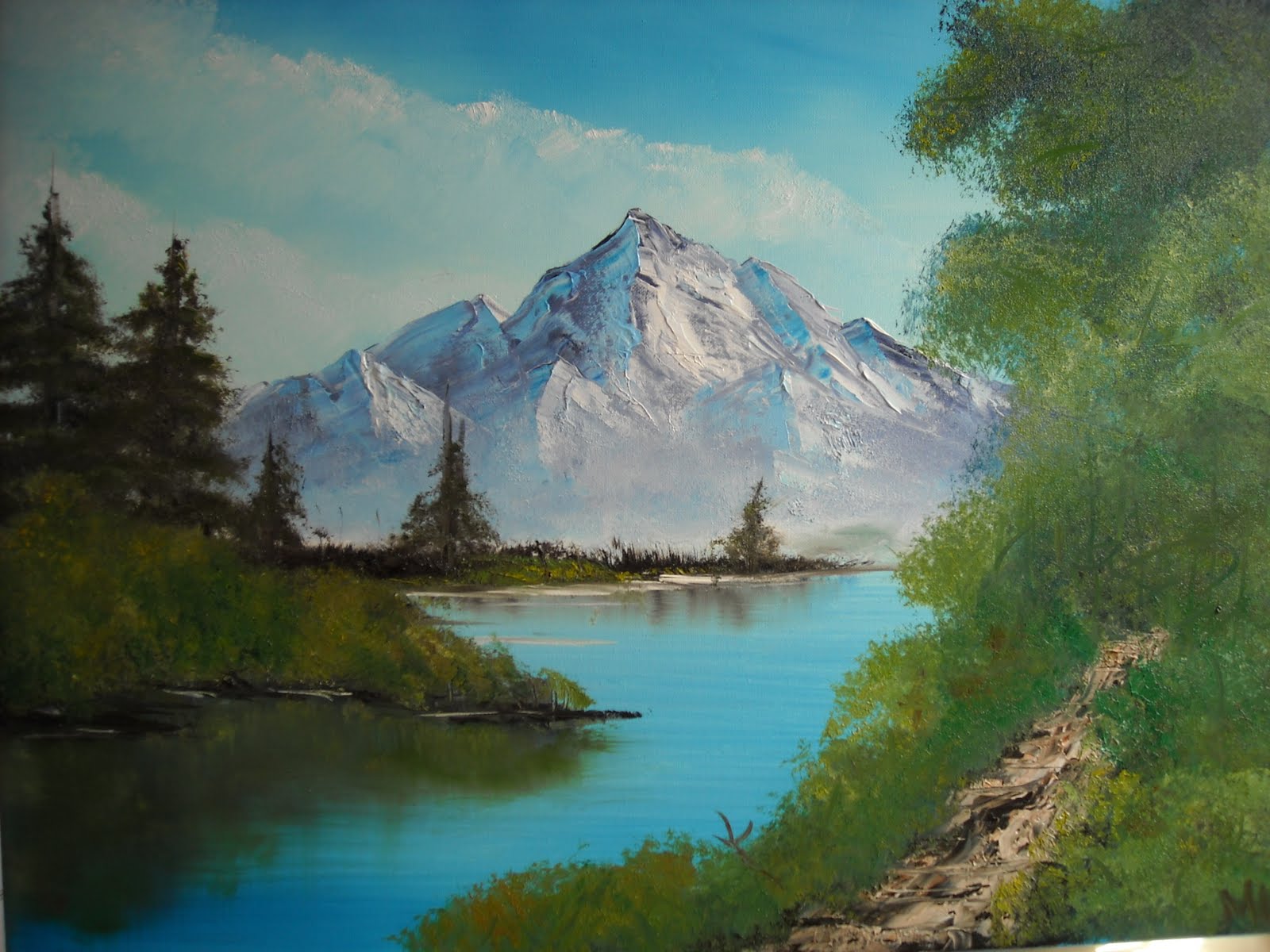 Bob Ross Landscape Paintings