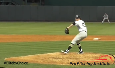 When you can’t help but make a throwing action, your throwing arm is responding to your lower body activity and your throwing hand is extremely likely to come through the same tiny release window on every pitch. 