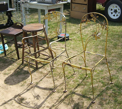 These Whimsical Garden Chair Were Interesting With Some Serious TLC