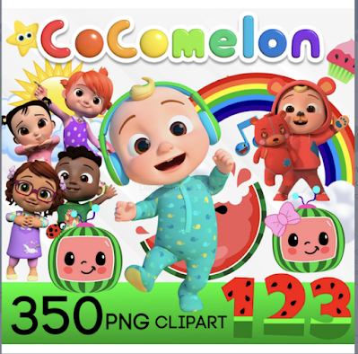 Cocomelon Clipart Bundle