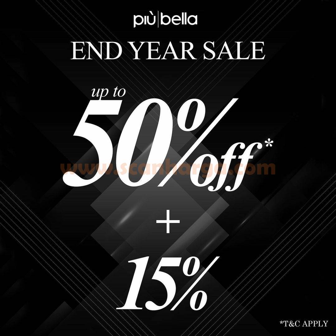 Promo Piu Bella End Year Sale! Up To 50% Off + 15%