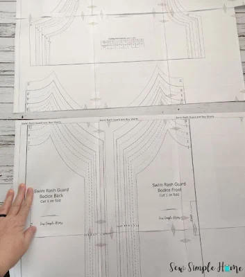 how to put together a pdf sewing pattern